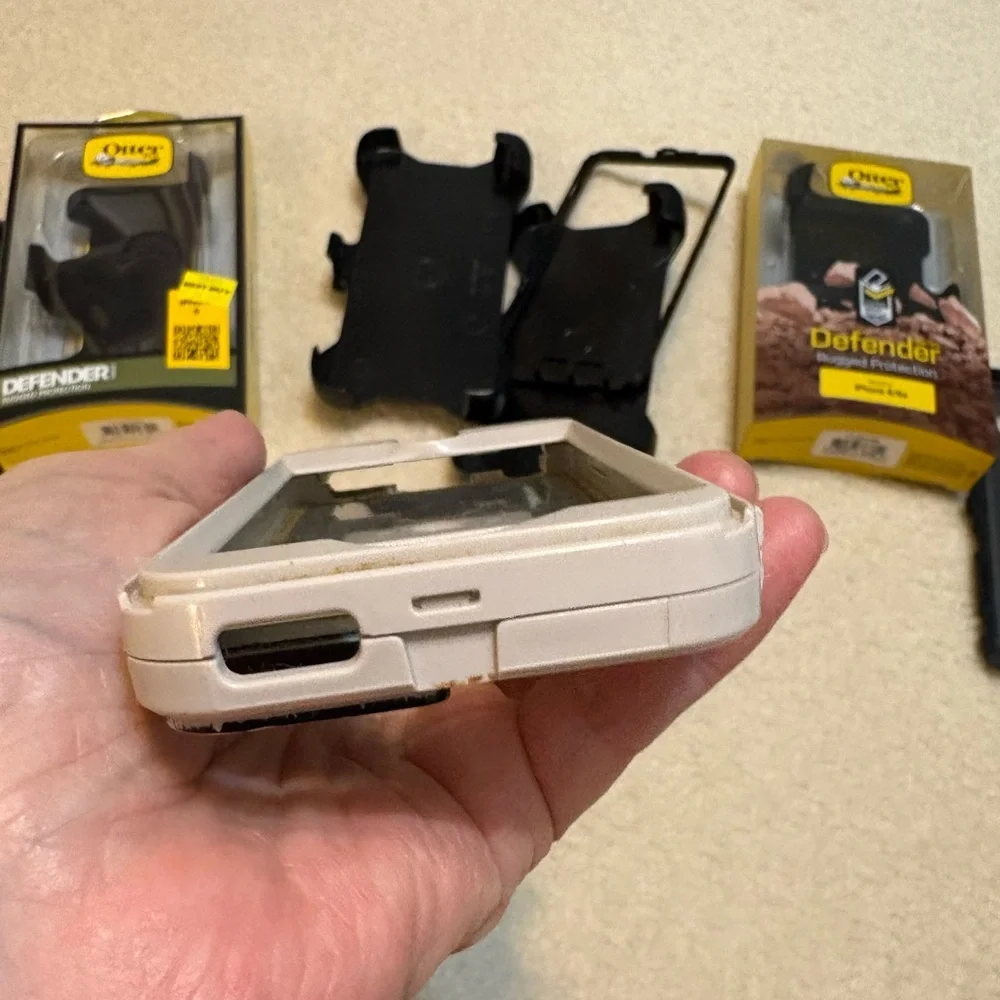 Lot 7 Otter Defenders Holster Replacements w/clip Etc for Misc older phones